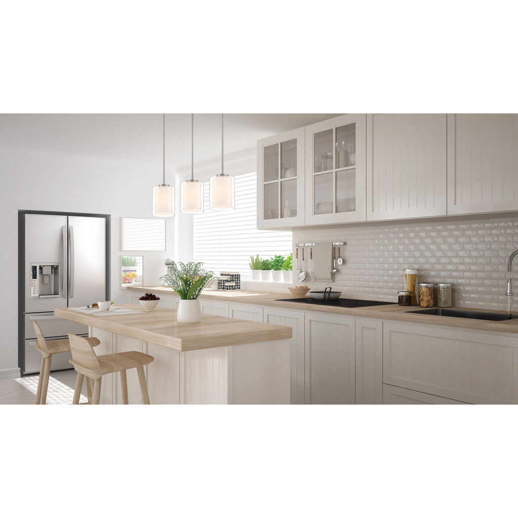 Access Lighting Seville LED Pendant, Brushed Steel, image 3
