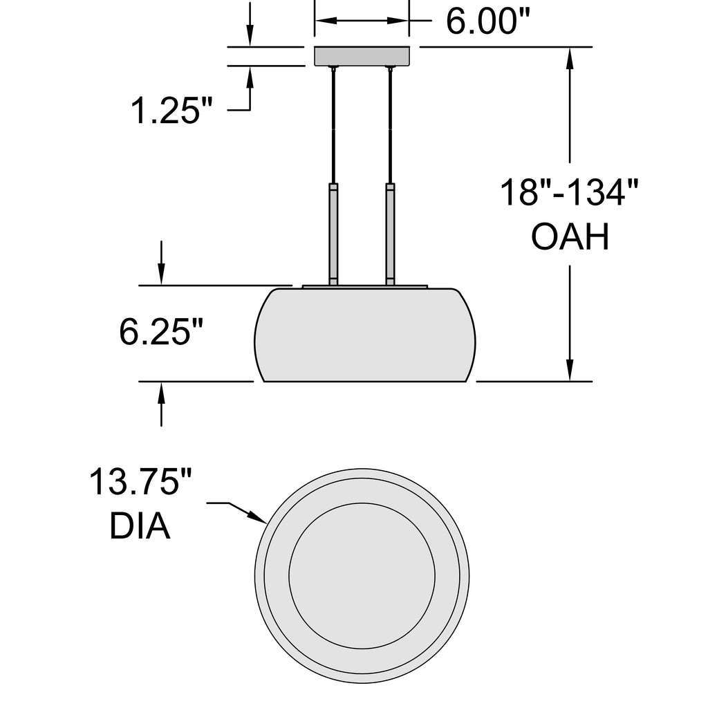 Access Lighting Chloe LED Pendant, image 4