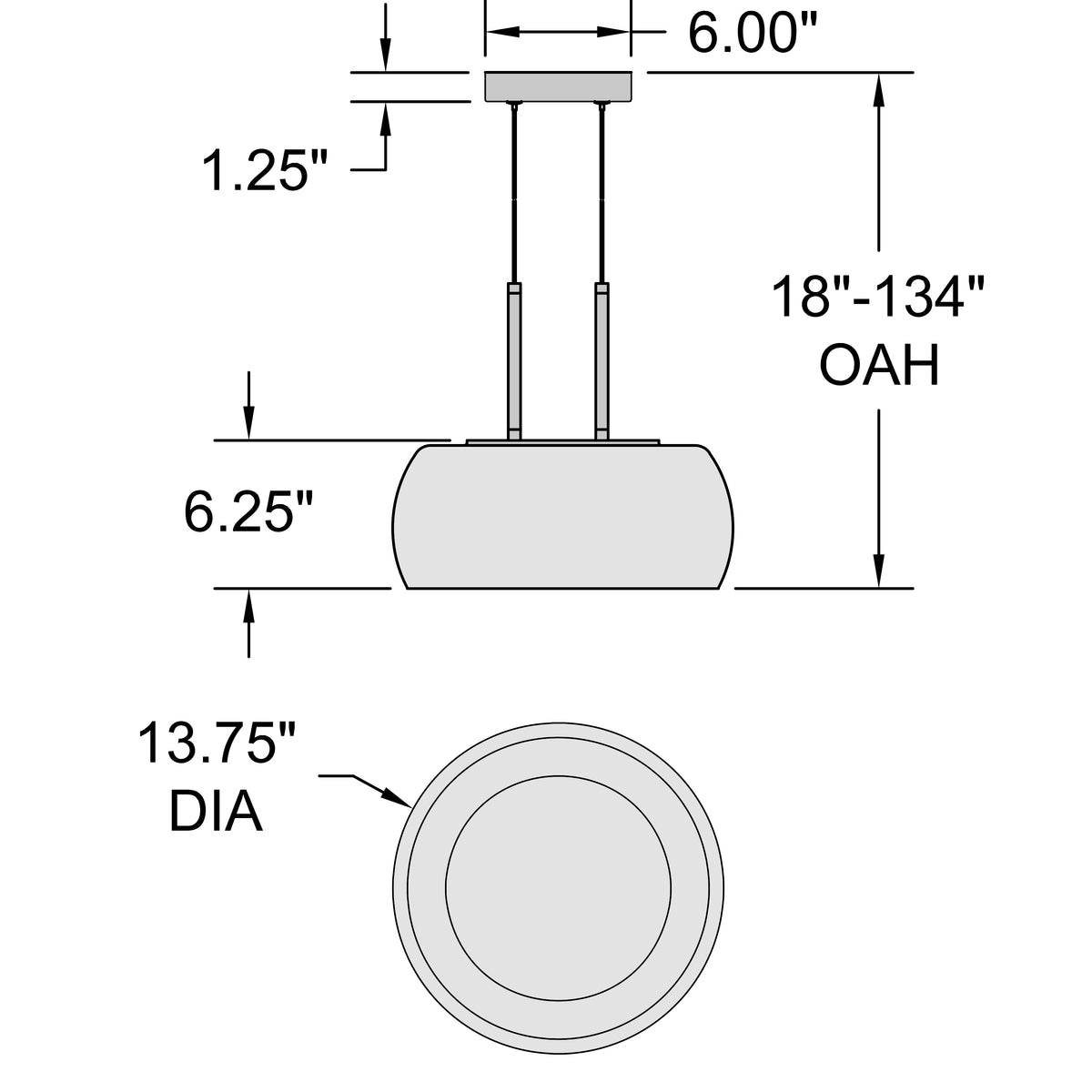 Access Lighting Chloe LED Pendant, image 4