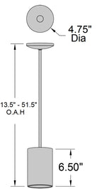 Access Lighting Pilson Pendant (29000-SAT), image 4