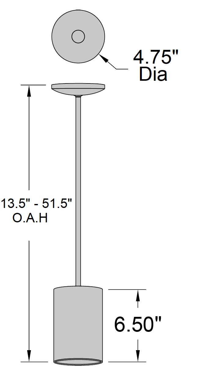 Access Lighting Pilson Pendant (29000-SAT), image 4