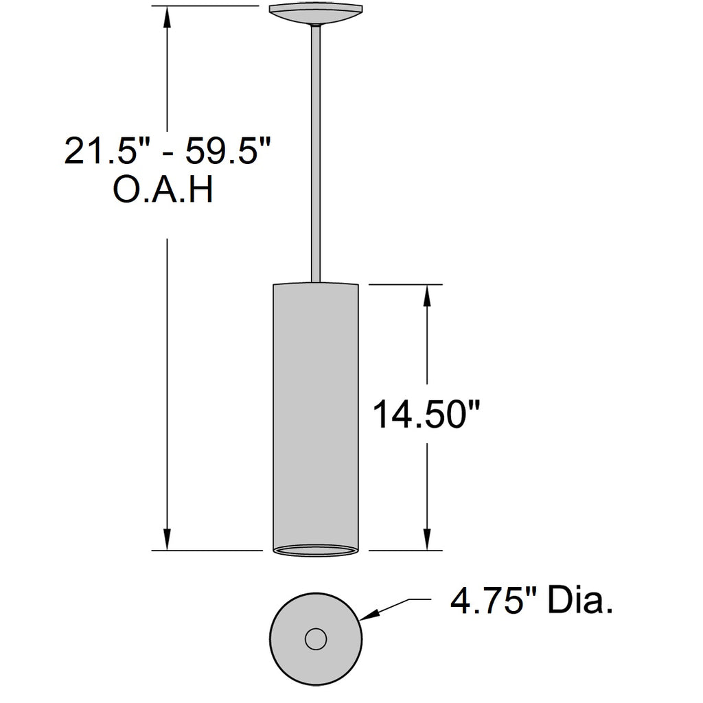 Access Lighting Pilson LED Pendant (29002LEDDLP-SAT), image 3