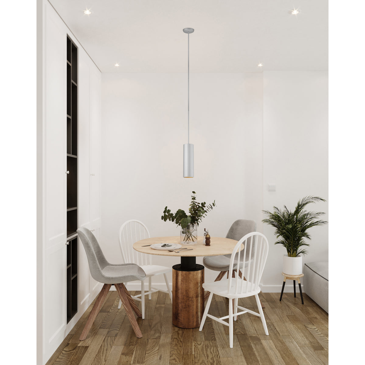 Access Lighting Pilson LED Pendant (29002LEDDLP-SAT), image 2