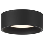 Bongo 5CCT LED Flush Mount, Black (29290LEDDCS)