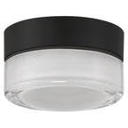 Masso LED Flush Mount, Clear Frosted Glass