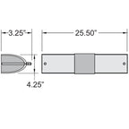 Access Lighting Vail LED Vanity, 25.5", image 2