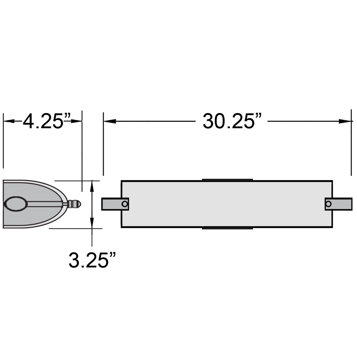 Access Lighting Vail LED Vanity, 30.25", image 2