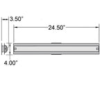 Access Lighting Geneva LED Vanity, image 2