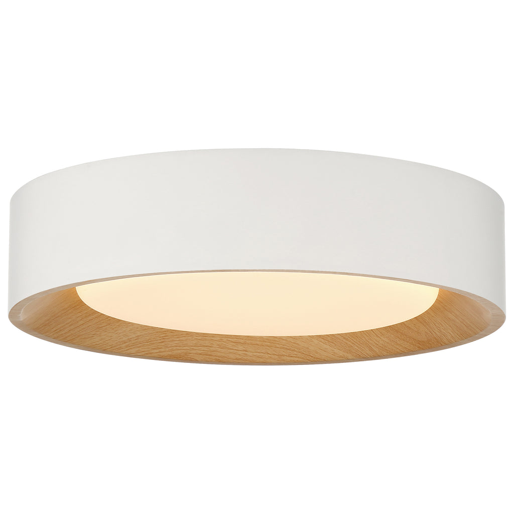 Maddy 3CCT LED Flush Mount, Matte White / 13.75"
