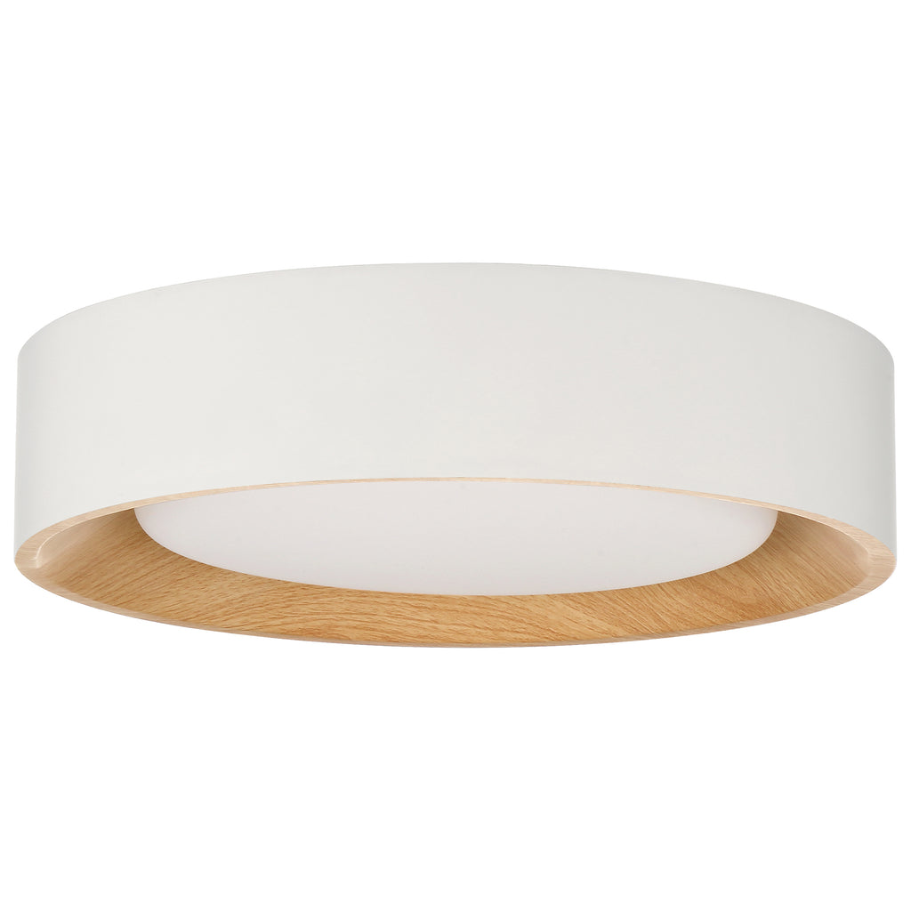 Maddy 3CCT LED Flush Mount, Matte White / 13.75"