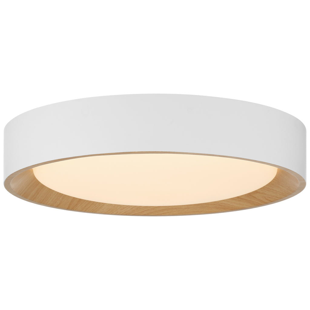 Maddy 3CCT LED Flush Mount, Matte White / 17.5"