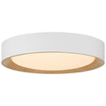 Maddy 3CCT LED Flush Mount, Matte White / 17.5"