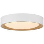 Maddy 3CCT LED Flush Mount, Matte White / 17.5"