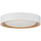 Maddy 3CCT LED Flush Mount, Matte White / 17.5"