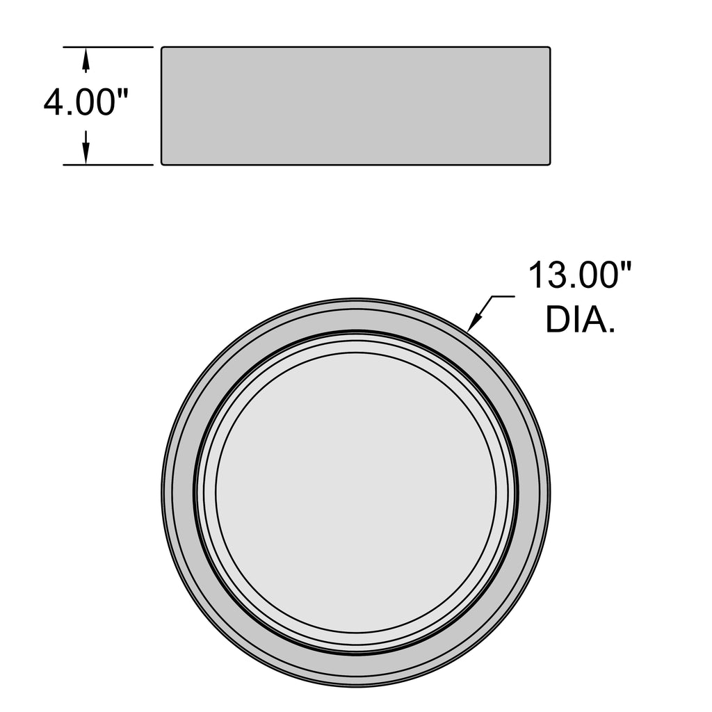 Access Lighting Cody Color Selectable 3CCT LED Flush Mount, image 4
