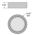 Access Lighting Cody Color Selectable 3CCT LED Flush Mount, image 4