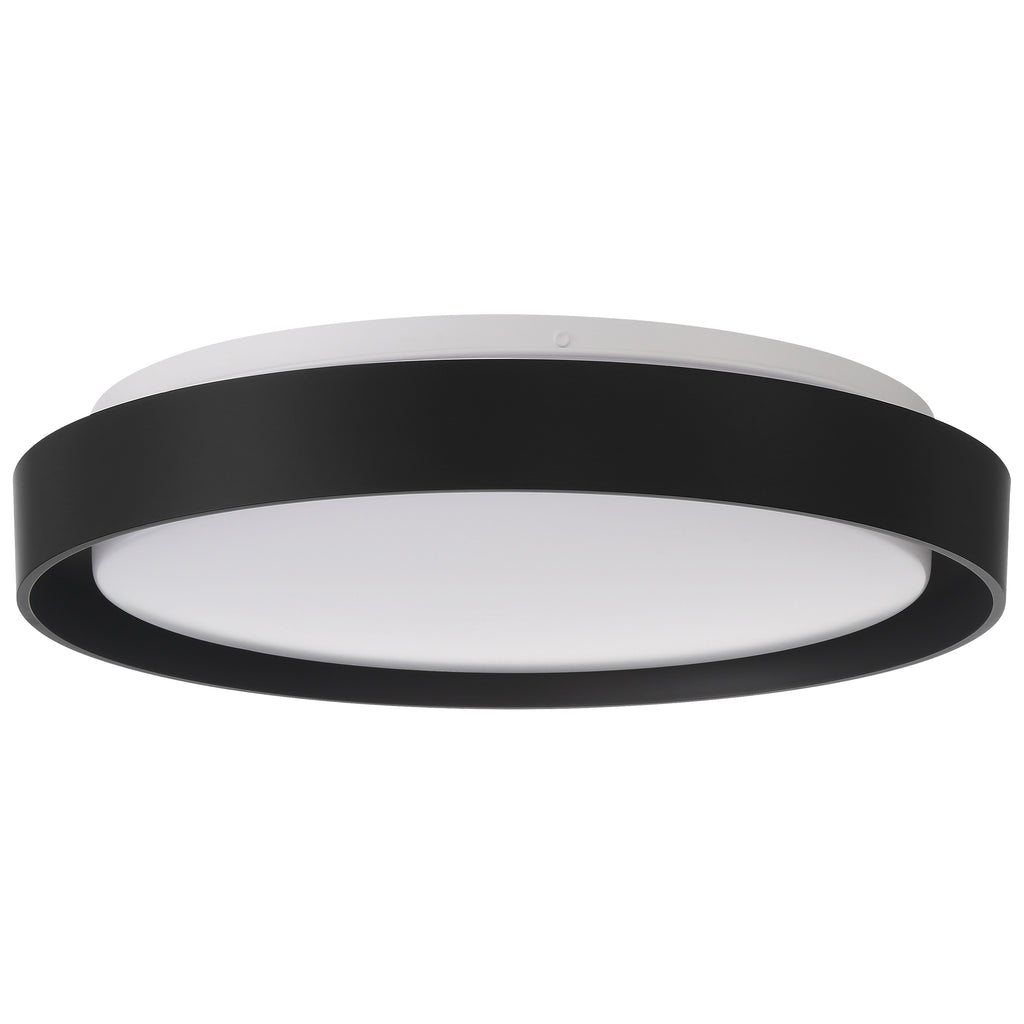 Lumea 3CCT LED Flush Mount, Matte Black