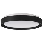 Lumea 3CCT LED Flush Mount, Matte Black