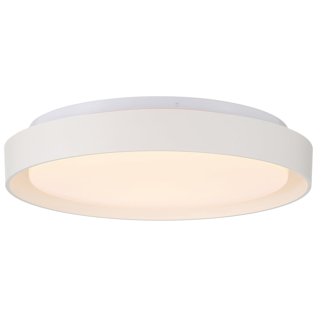 Lumea 3CCT LED Flush Mount, Matte White