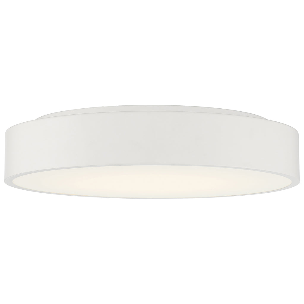Como LED Flush Mount, White / 17W