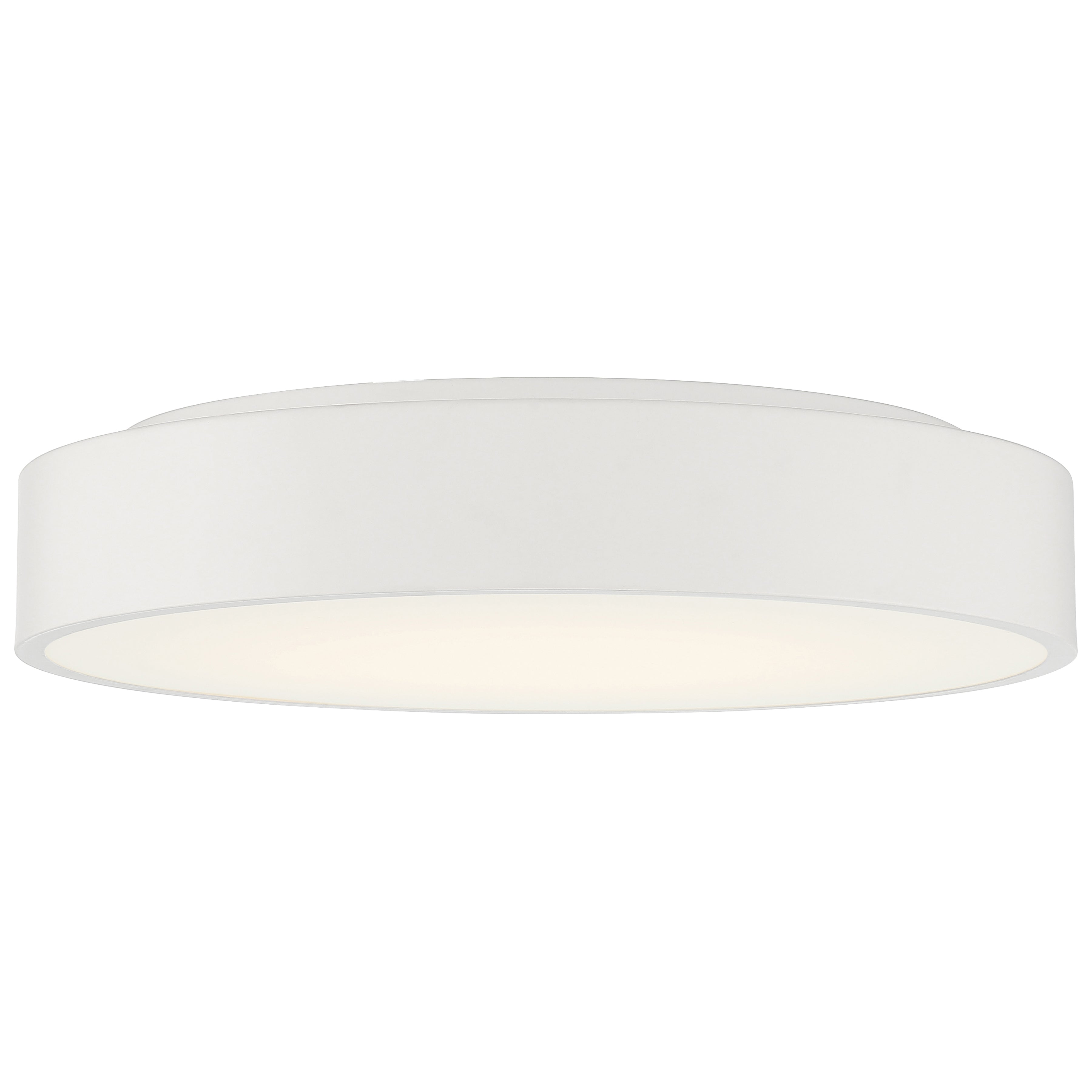 Como LED Flush Mount, White / 17W