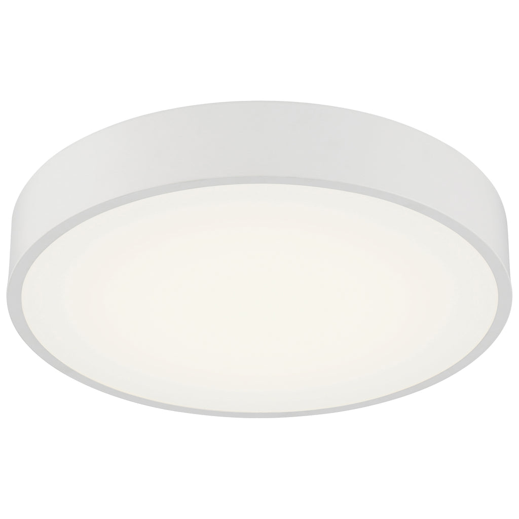 Como LED Flush Mount, White / 17W