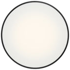 Como LED Flush Mount, Black / 24W