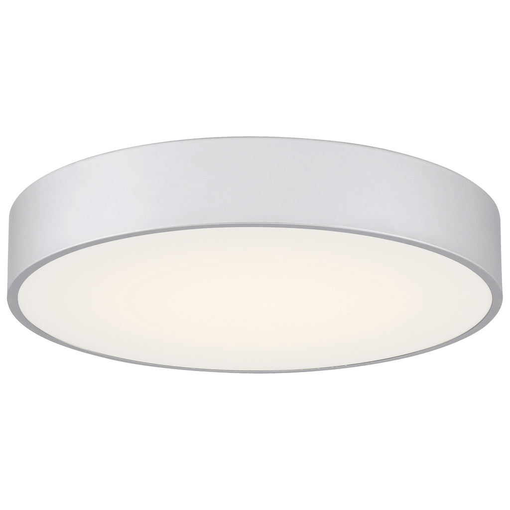 Como Color Selectable 3CCT LED Flush Mount, Satin / 17.75"