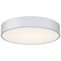 Como Color Selectable 3CCT LED Flush Mount, Satin / 17.75"