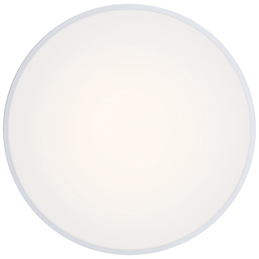Como Color Selectable 3CCT LED Flush Mount, Satin / 17.75"