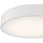 Como LED Flush Mount, White / 24W