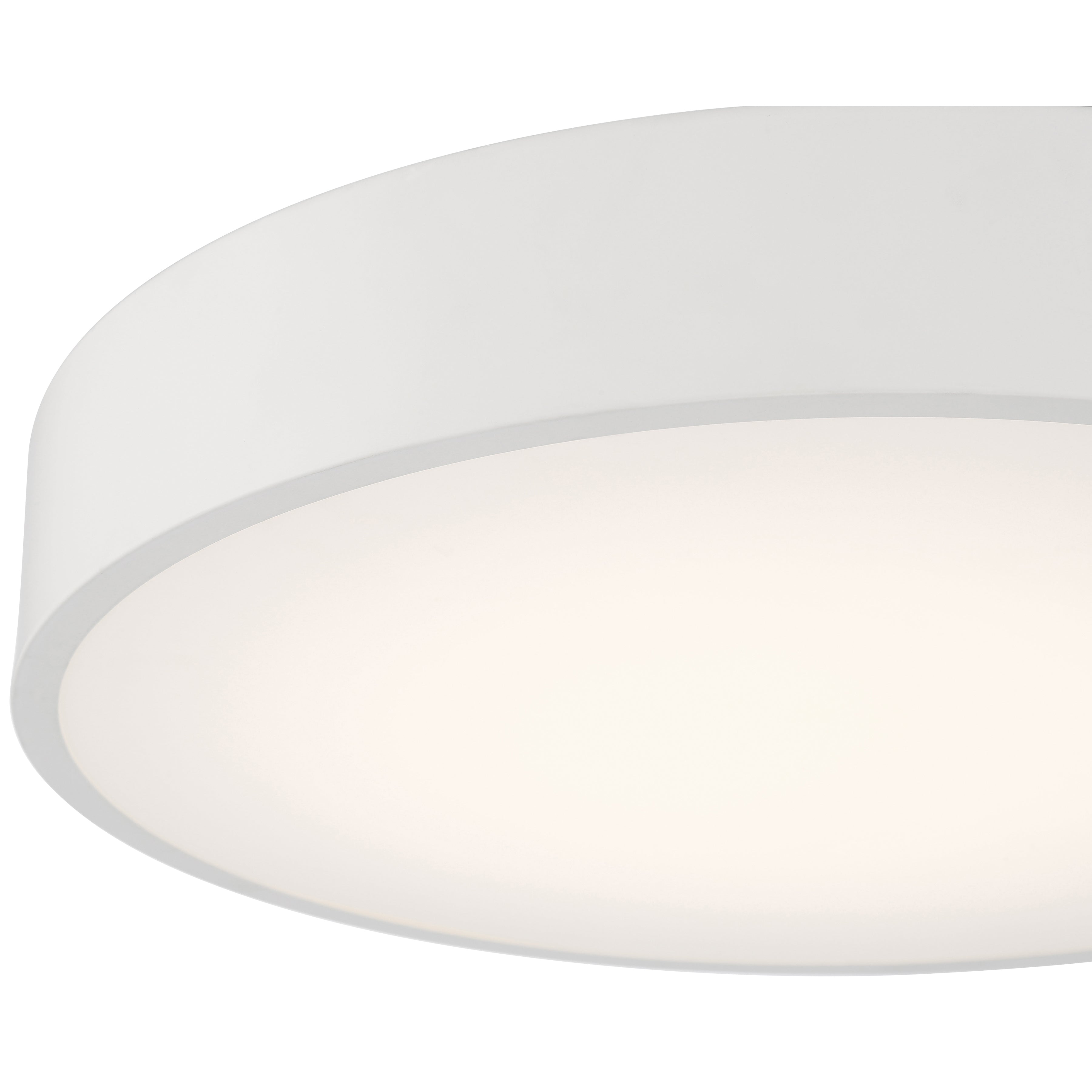 Como LED Flush Mount, White / 24W