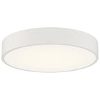 Como LED Flush Mount, White / 40W