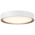 Malaga Color Selectable 3CCT LED Flush Mount, Matte White / 15.75"