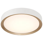 Malaga Color Selectable 3CCT LED Flush Mount, Matte White / 15.75"