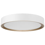 Malaga Color Selectable 3CCT LED Flush Mount, Matte White / 15.75"