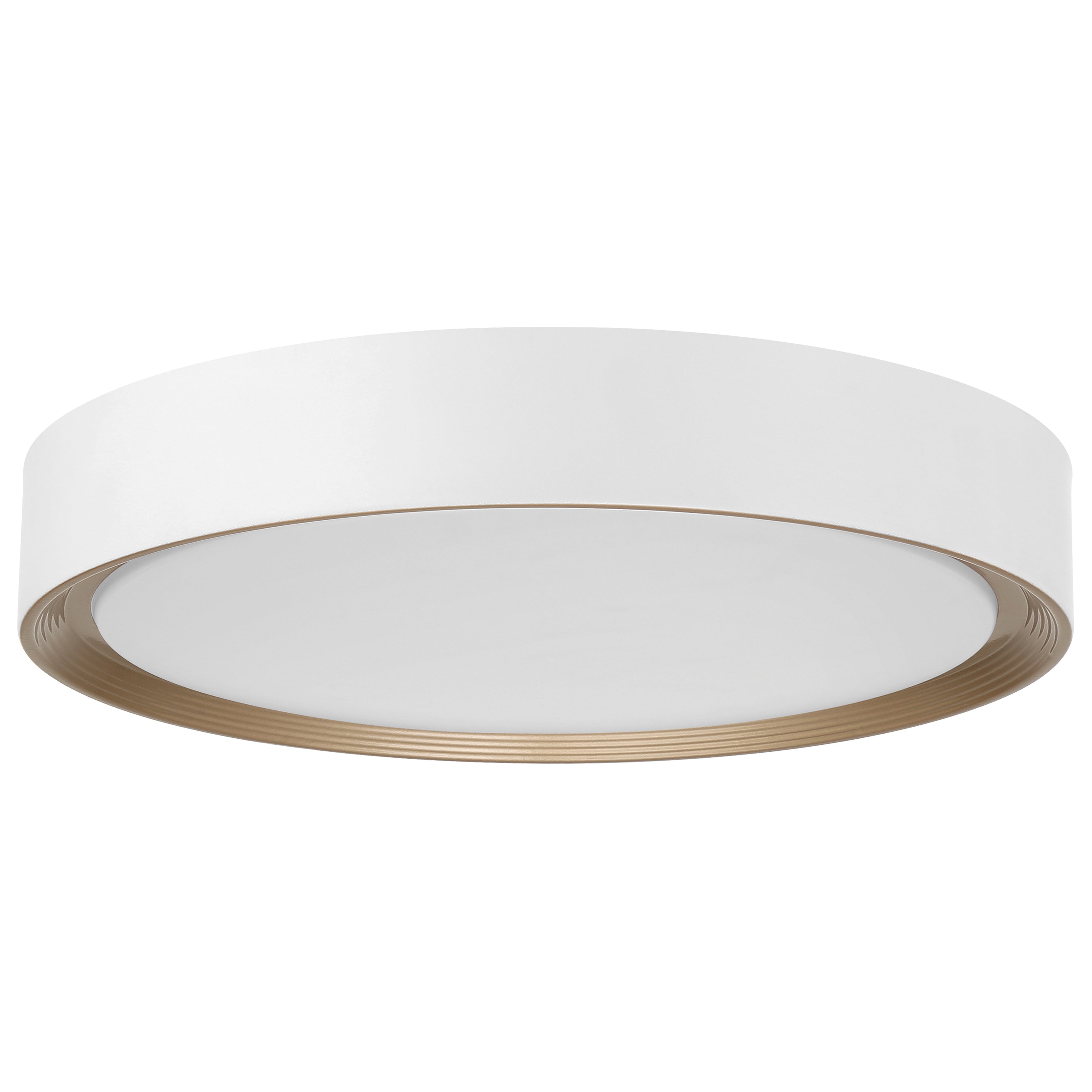 Malaga Color Selectable 3CCT LED Flush Mount, Matte White / 15.75"