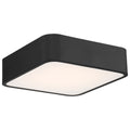 Granada Color Selectable 3CCT LED Flush Mount, Black