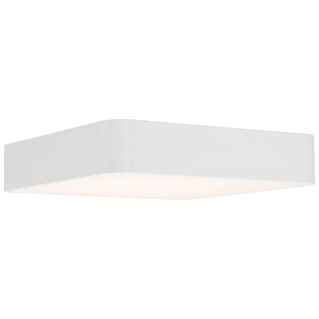 Granada LED Flush Mount, White / 15.75"