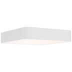 Granada LED Flush Mount, White / 15.75"