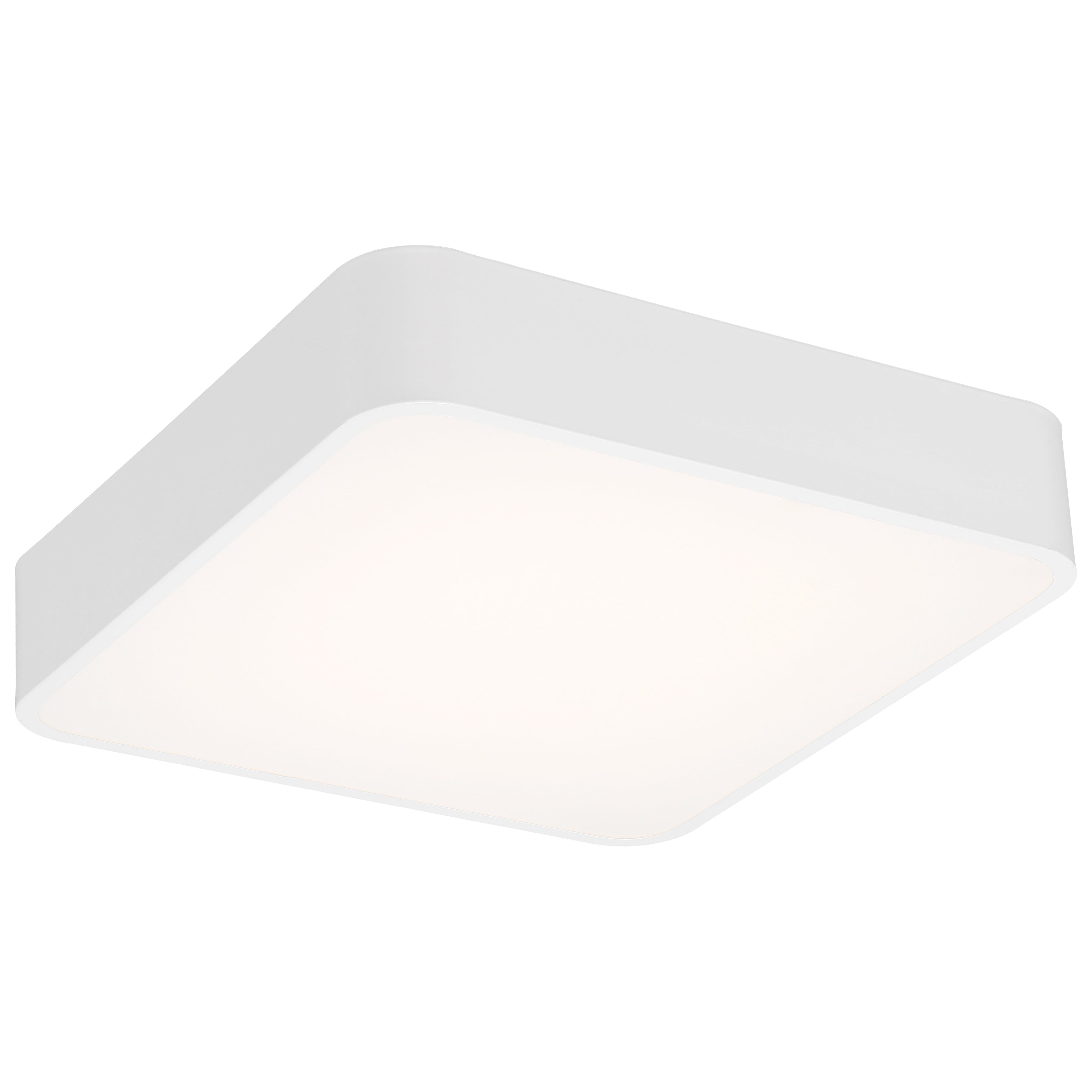 Granada LED Flush Mount, White / 15.75"