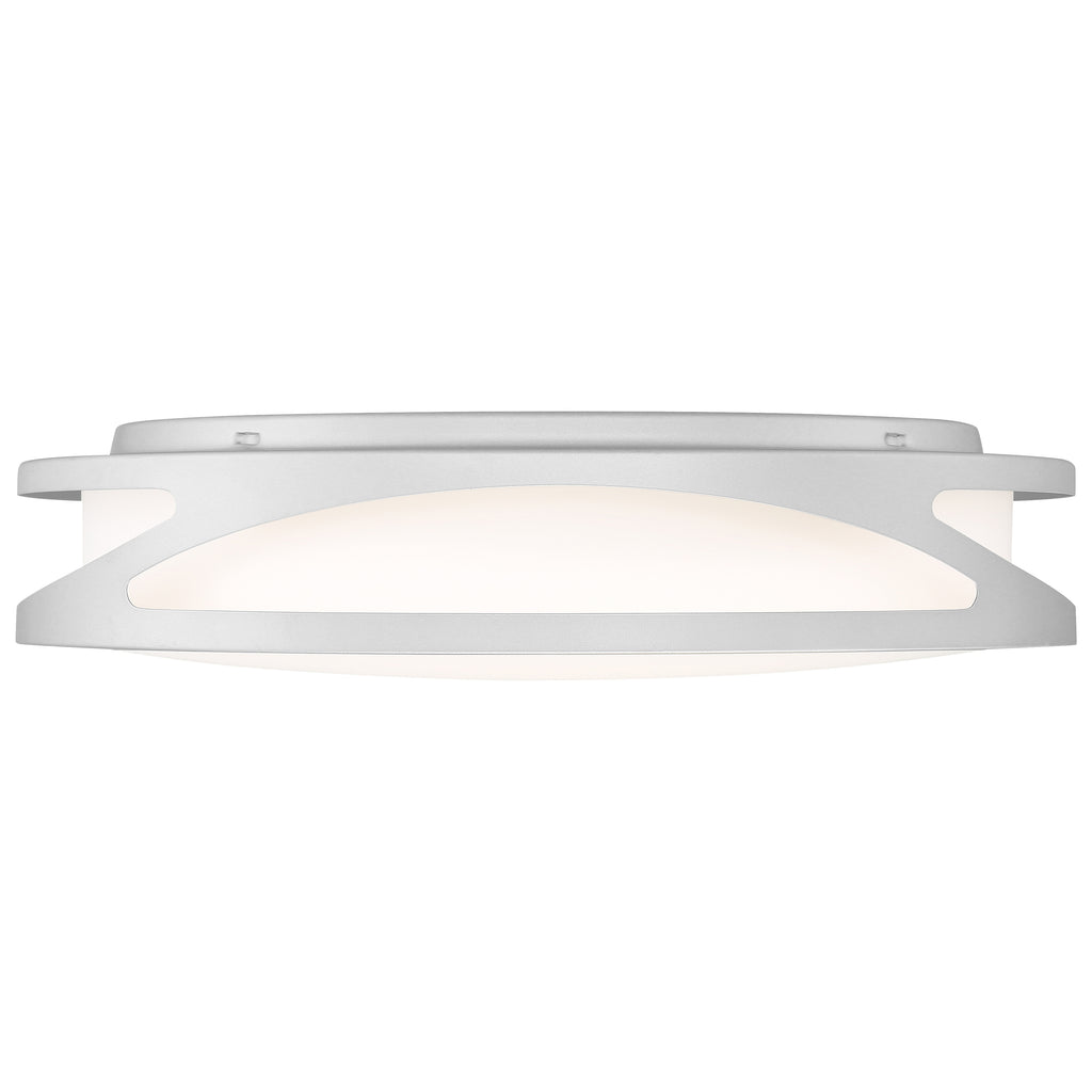 Lucia LED Flush Mount, Satin / 17.75"
