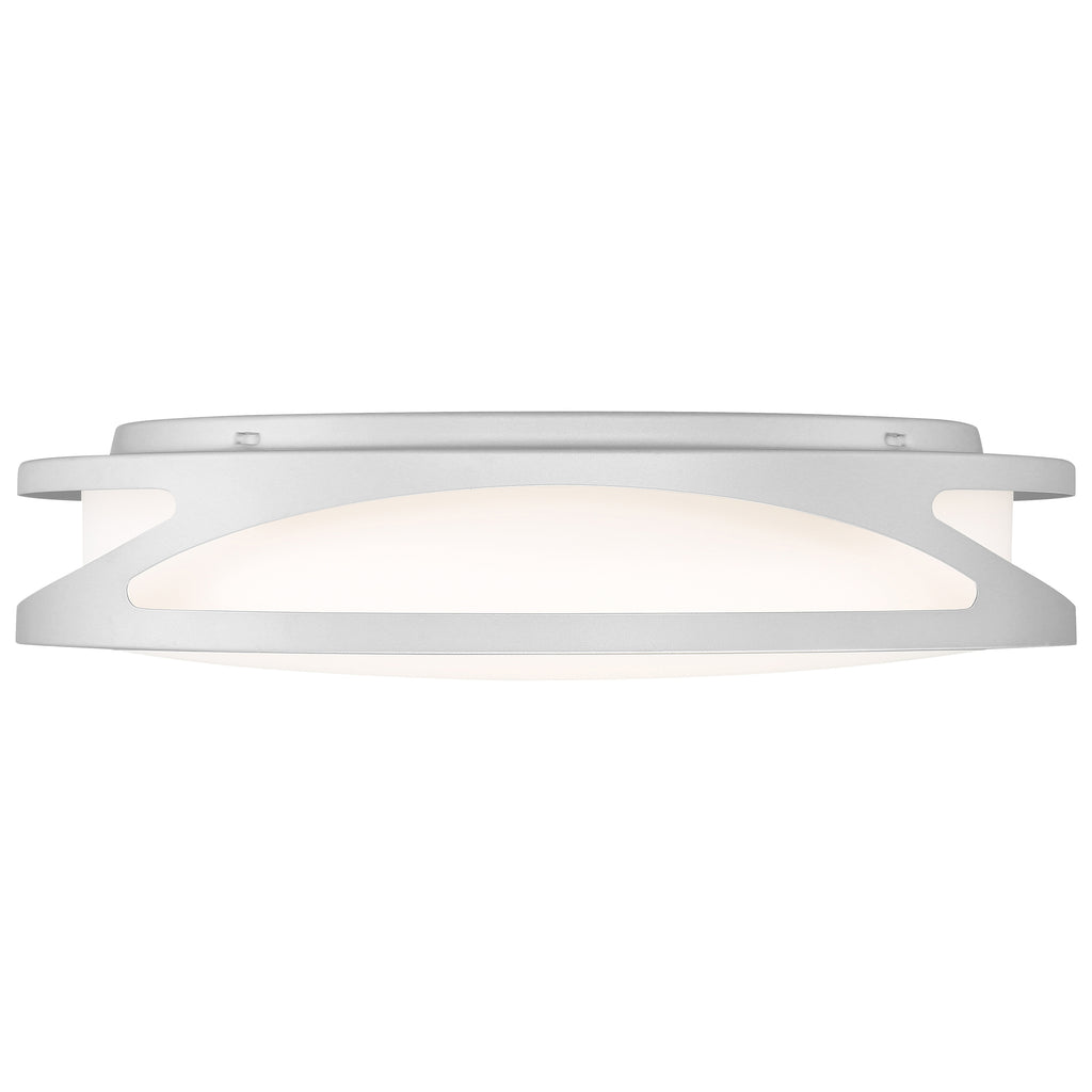 Lucia LED Flush Mount, Satin / 21.75"