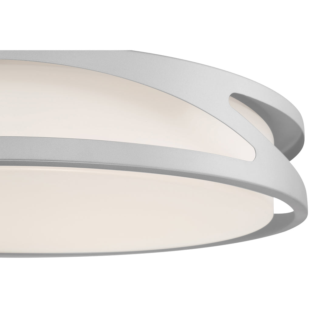 Lucia LED Flush Mount, Satin / 21.75"