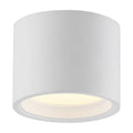 Reel Dual Voltage LED Flush Mount, White / 5.25"
