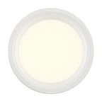 Reel Dual Voltage LED Flush Mount, White / 5.25"
