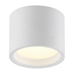Reel Dual Voltage LED Flush Mount, White / 5.25"