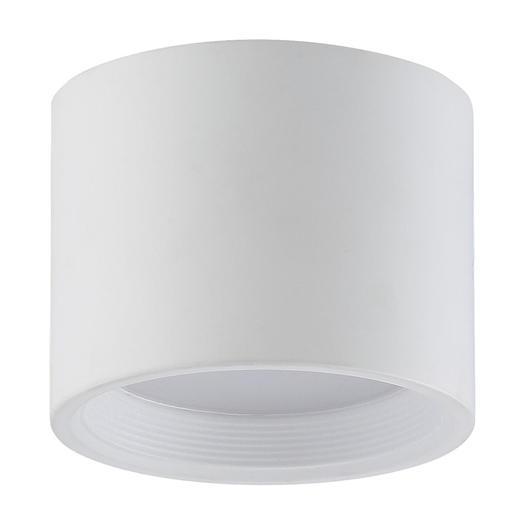 Reel Dual Voltage LED Flush Mount, White / 5.25"