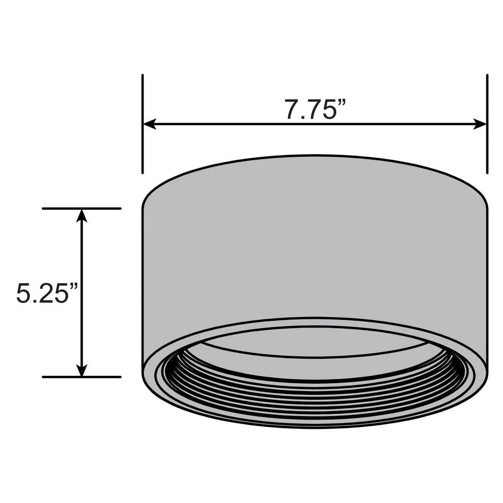 Access Lighting Reel LED Flush Mount, White, image 8