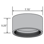 Access Lighting Reel LED Flush Mount, White, image 8